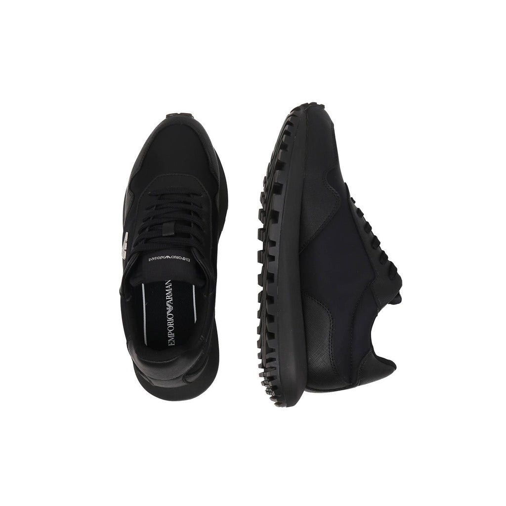 Asv Recycled Nylon Sneakers With Regenerated Saffiano Details