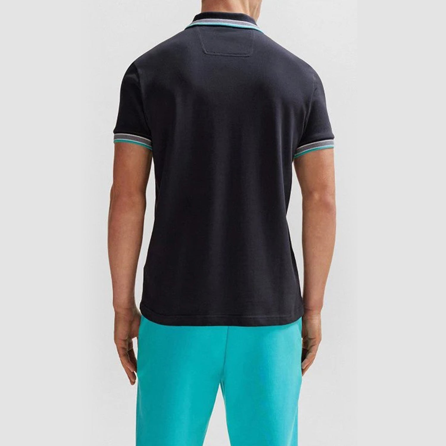 Paddy Polo Shirt In Cotton Piqua With Logo Undercollar