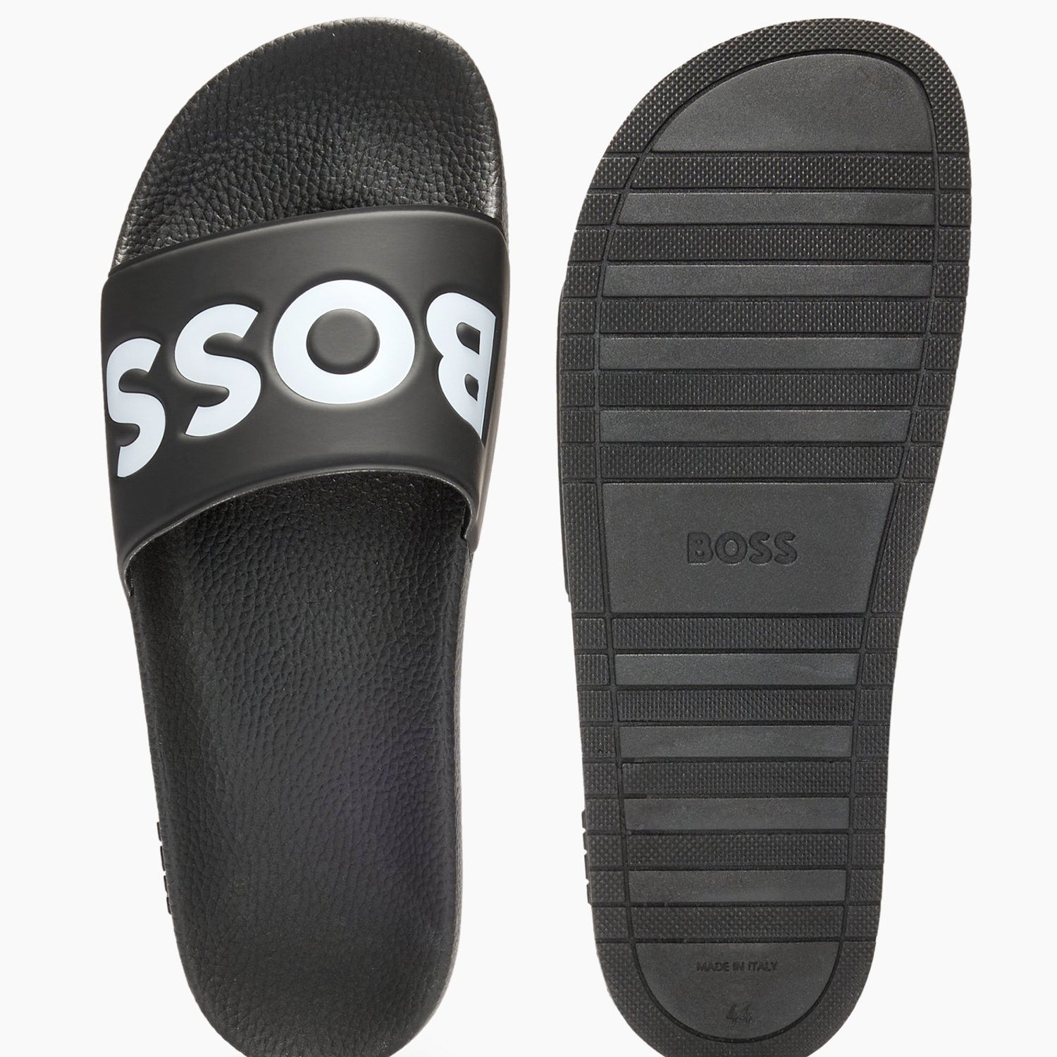 Italian-Made Slides With Large Logo Detail