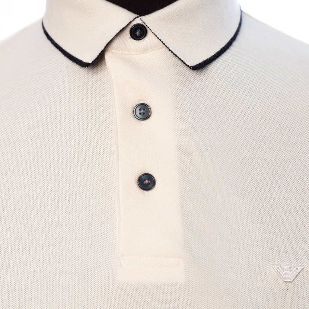 Piqua Polo Shirt With Piped Cuff