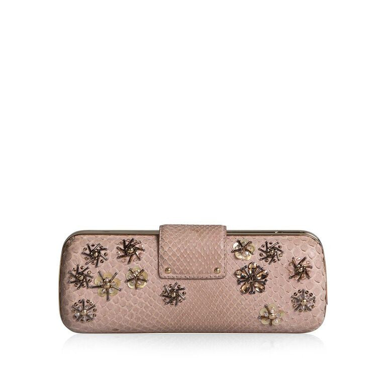 Louis Vuitton Minaudiere Python Clutch