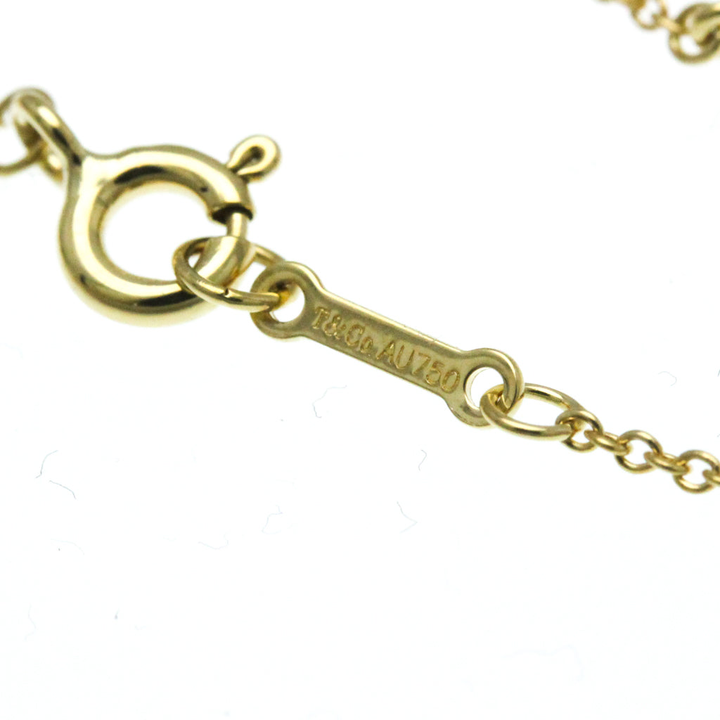 Olive Leaf Pendant Necklace 18K Yellow Gold
