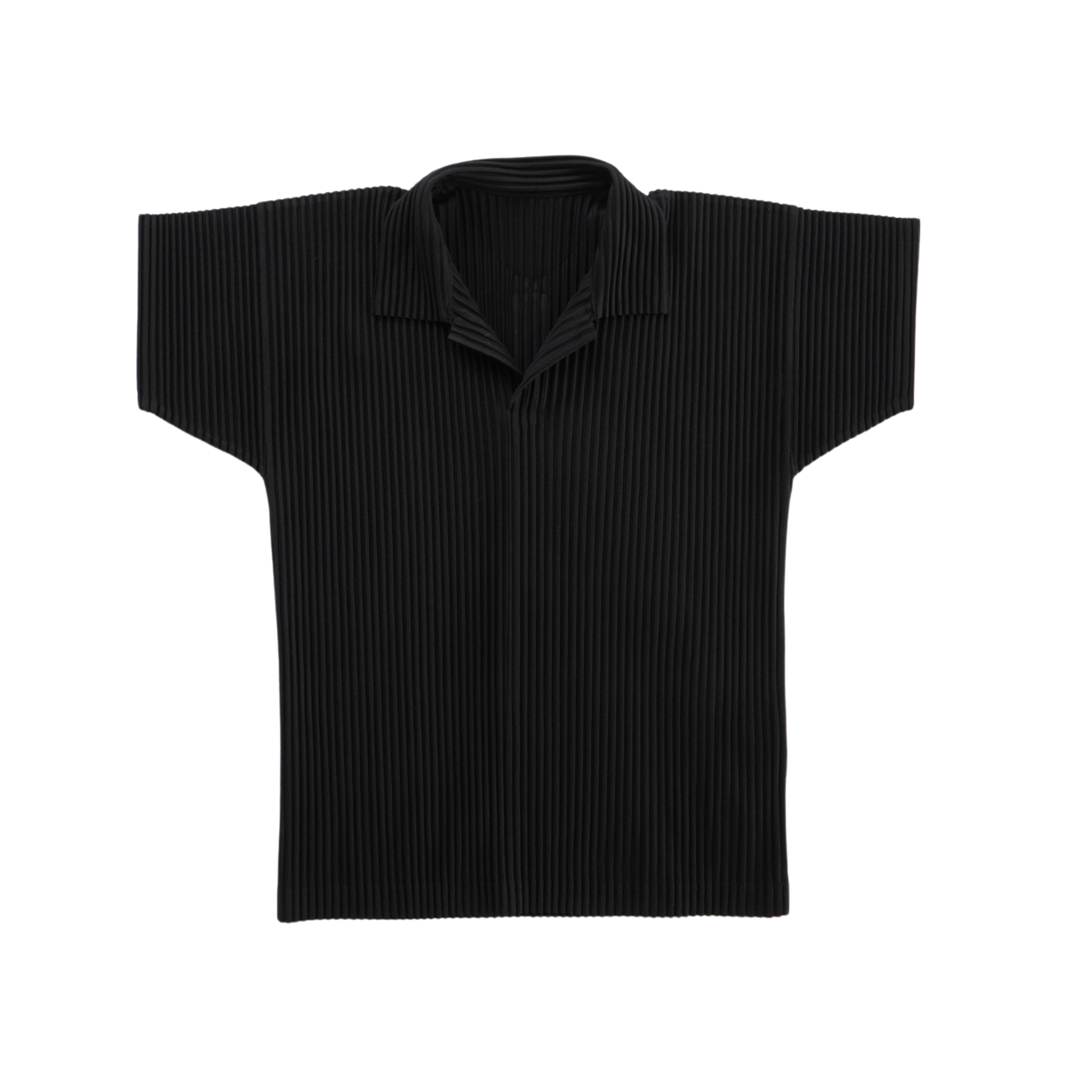 Issey Miyake Pleated Polo Shirt - Men's 2