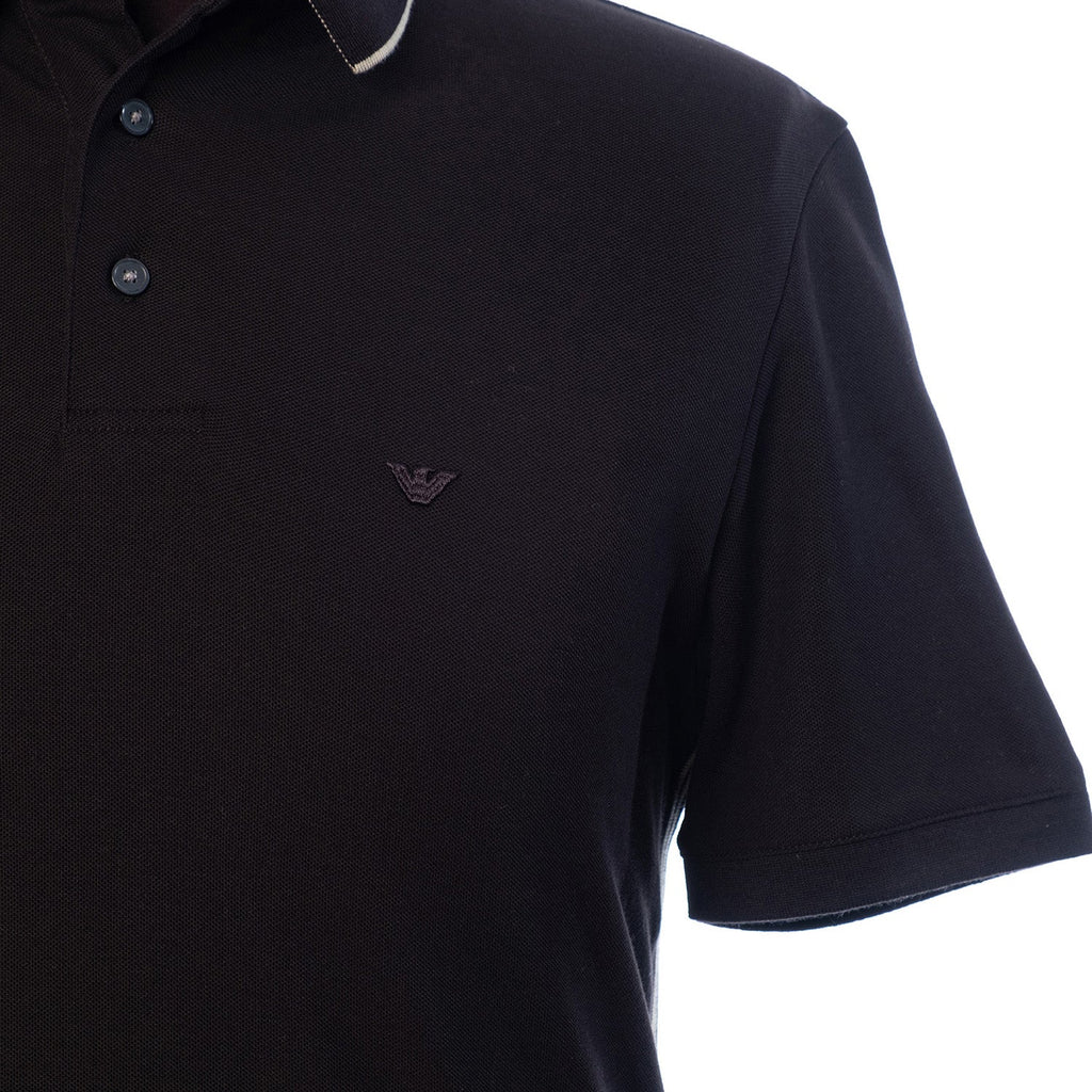 Piqua Polo Shirt With Piped Cuff