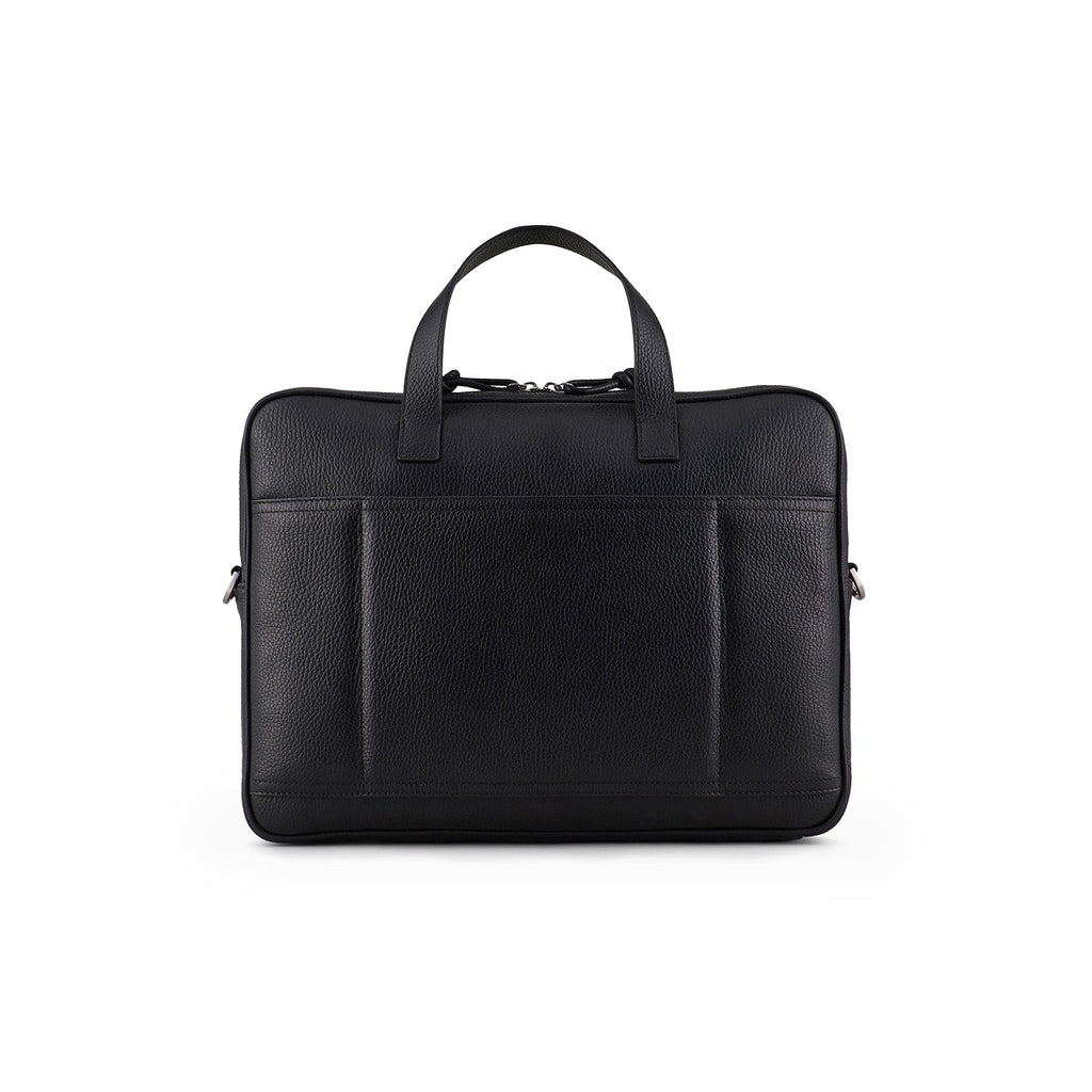 Business Bag In Tumbled Leather