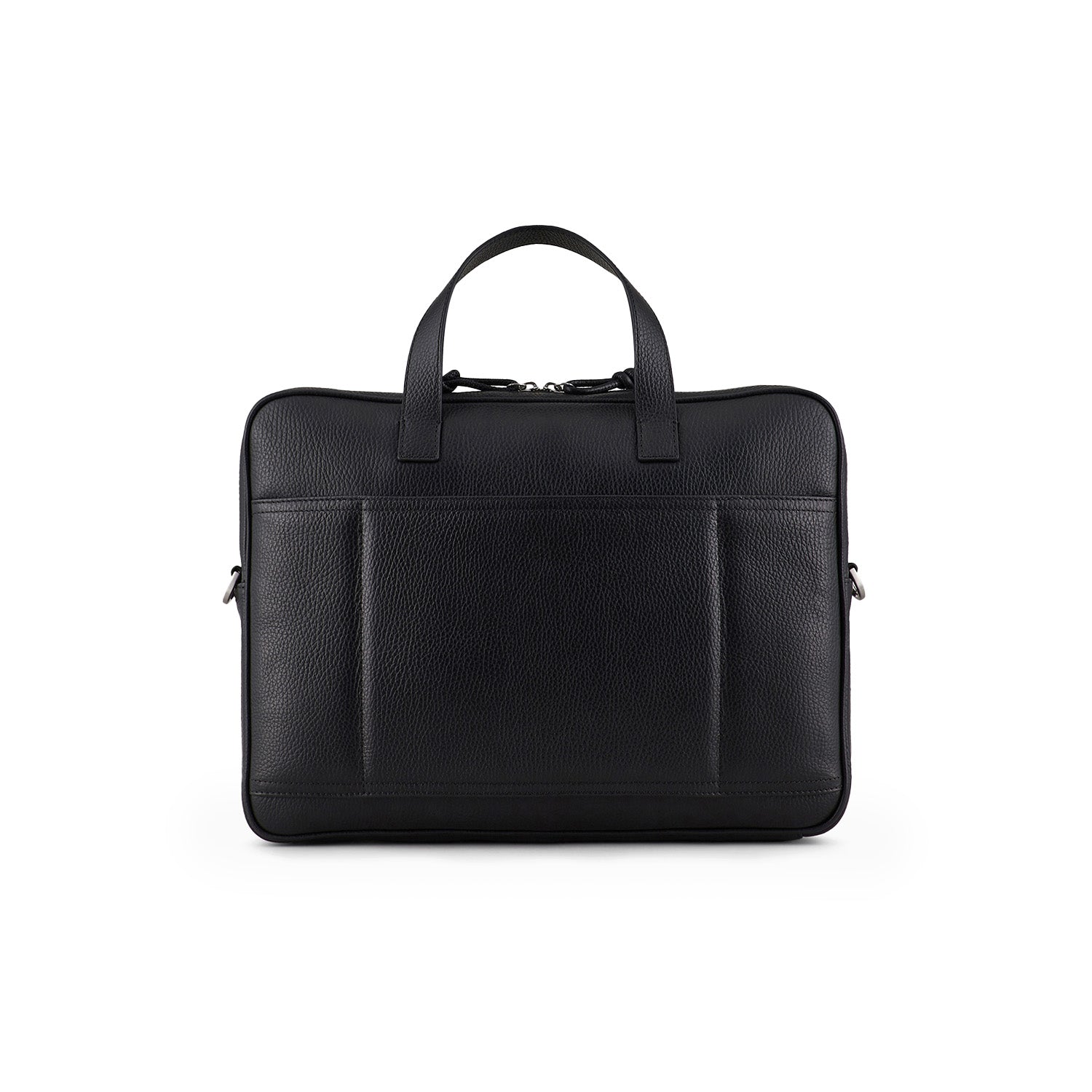 Business Bag In Tumbled Leather