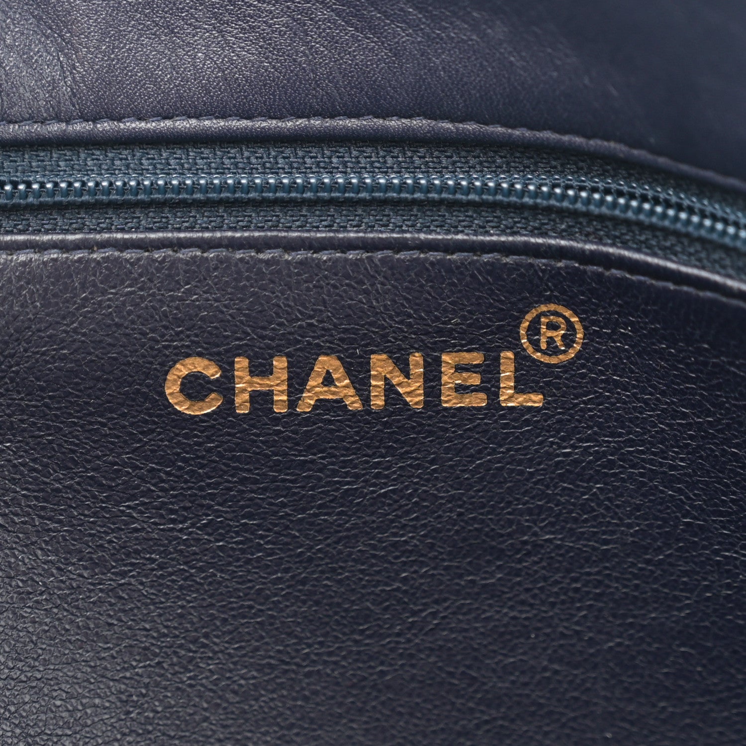 Lambskin CC Tote Navy