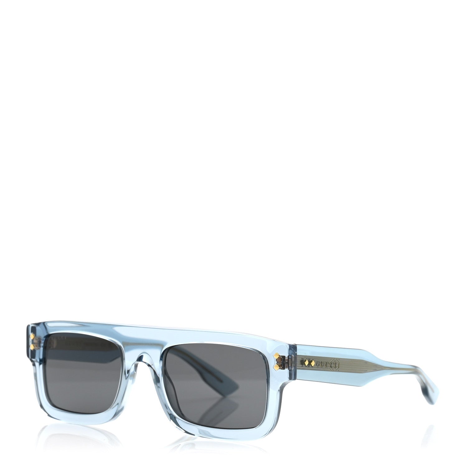 Acetate Square Frame Sunglasses GG1085S Blue