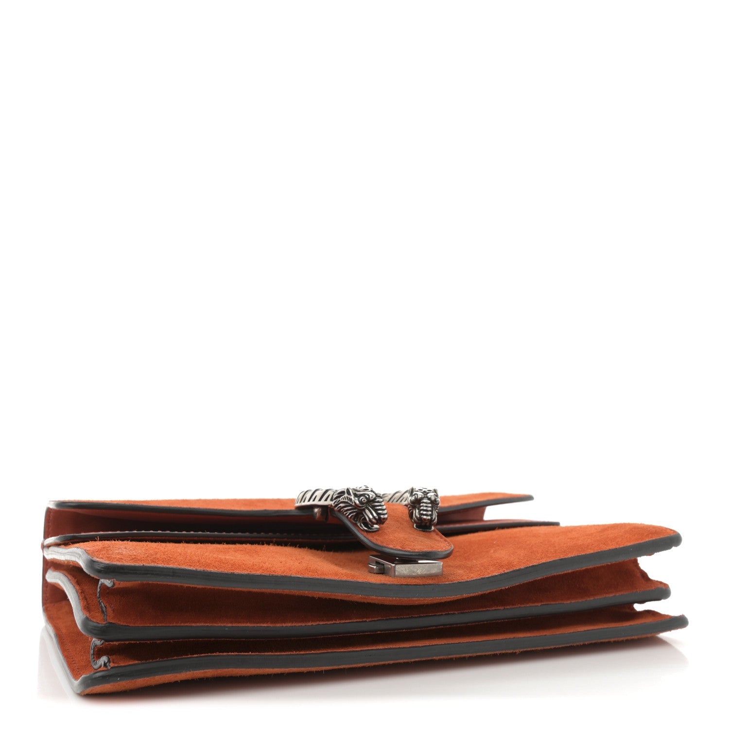 Suede Small Dionysus Shoulder Bag Orange