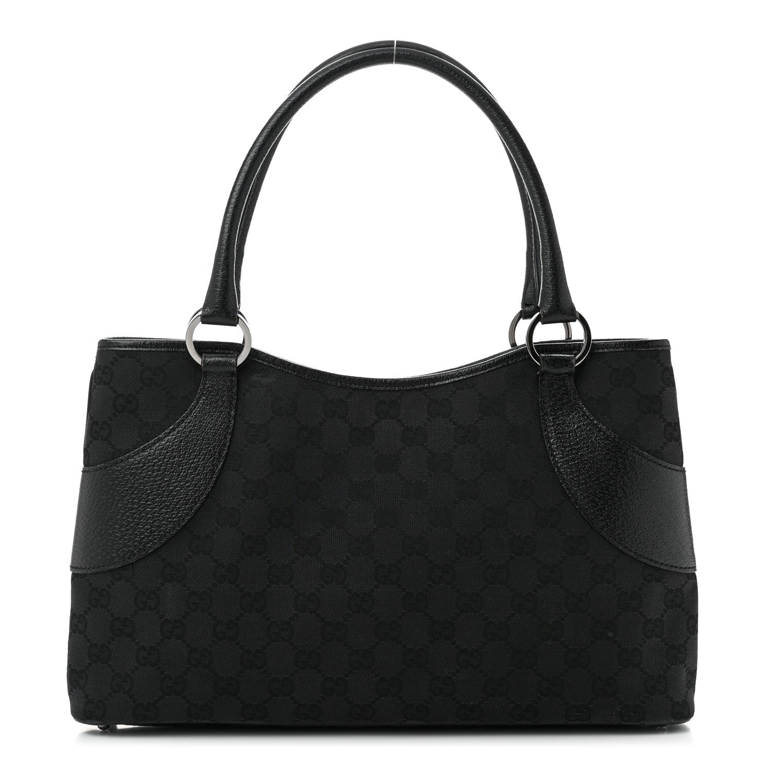 Monogram Shoulder Bag Black