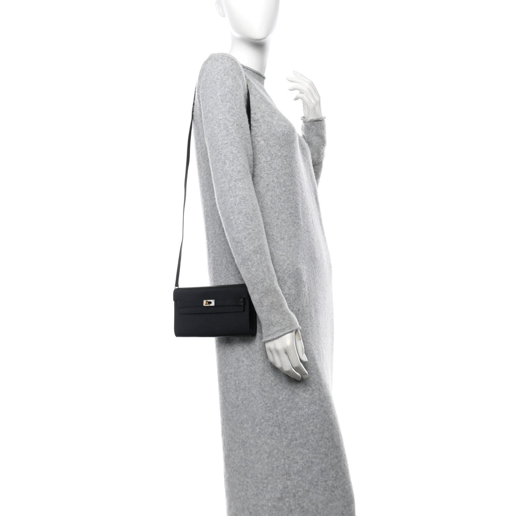 Chevre Chamkila Kelly Wallet To Go Black