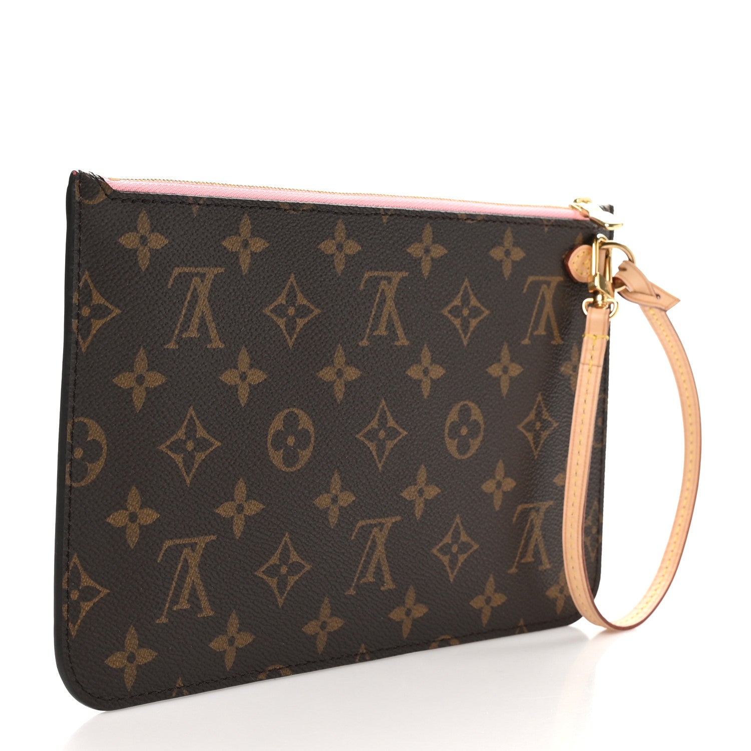 Monogram Neverfull MM GM Pochette Rose Ballerine