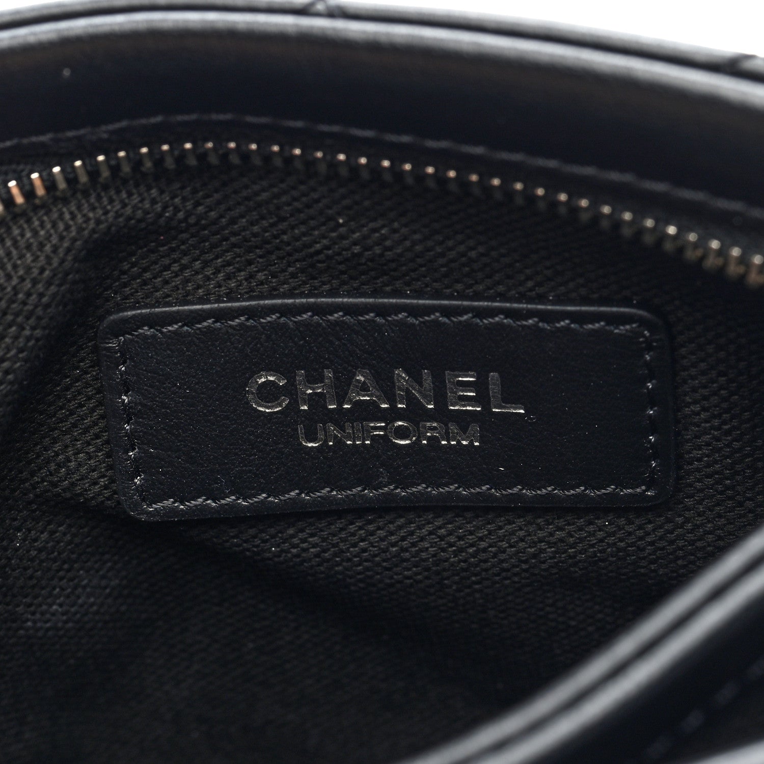 Lambskin Quilted Crossbody Bag Black
