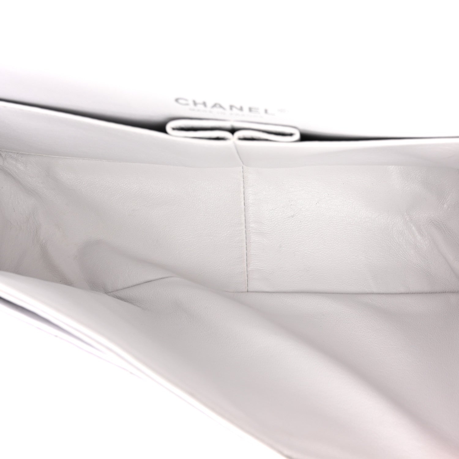 Aged Calfskin Quilted 2.55 Reissue 226 Flap White