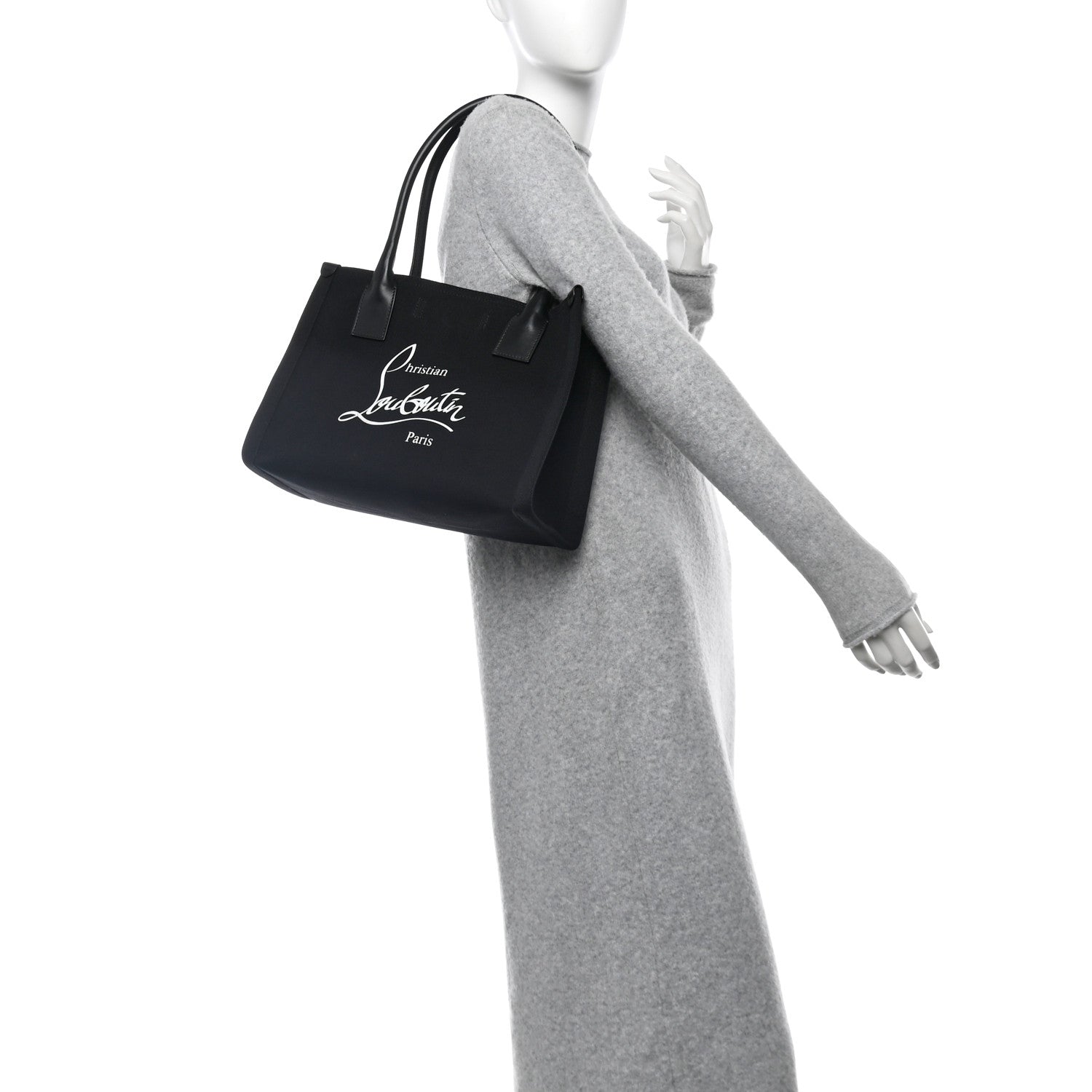 Canvas Nastroloubi Small Tote Black