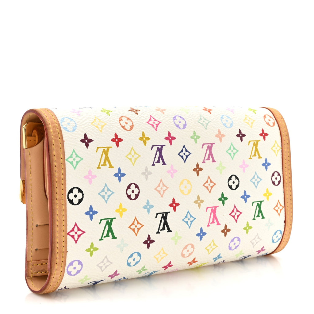 Monogram Multicolor Porte Tresor International Wallet White