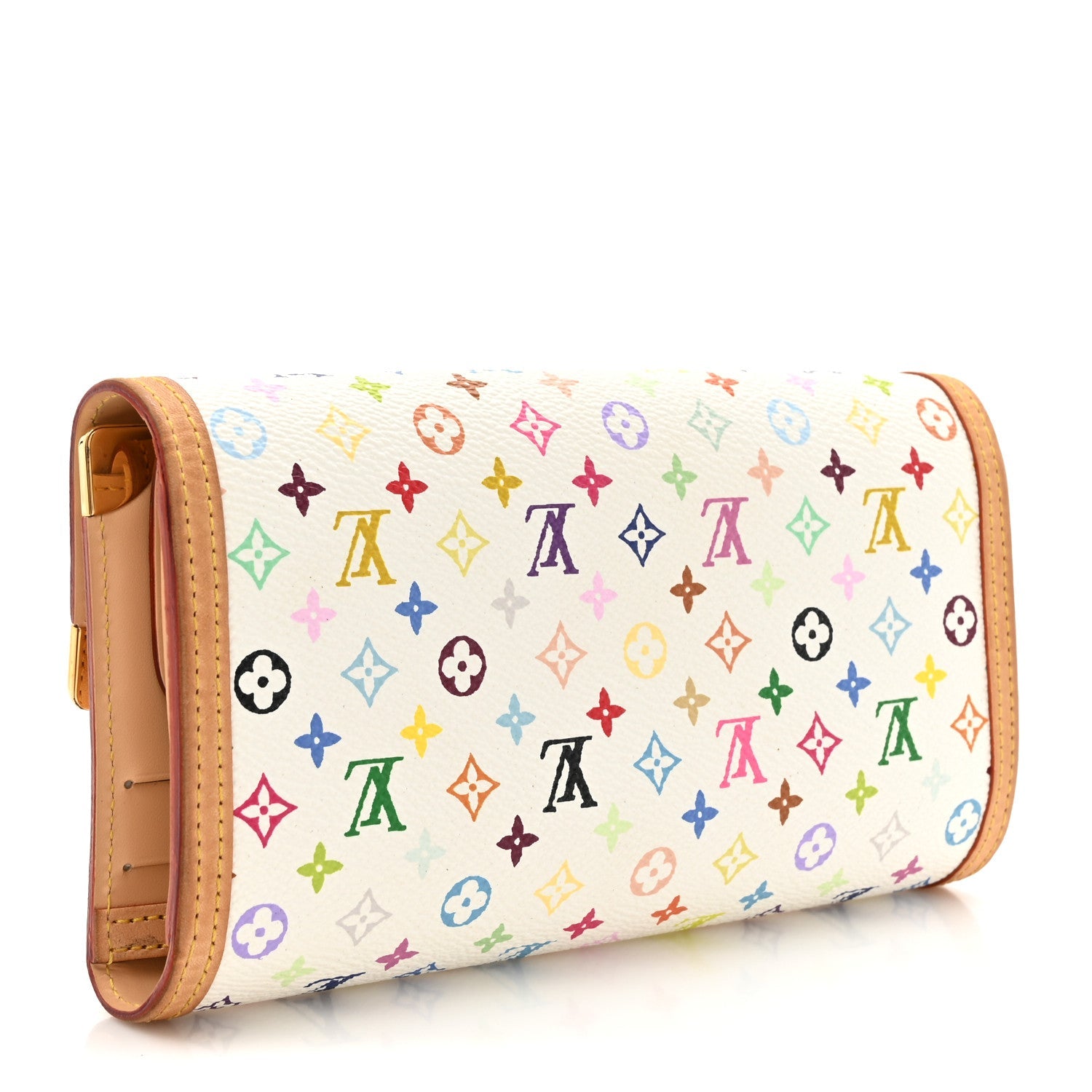 Monogram Multicolor Porte Tresor International Wallet White