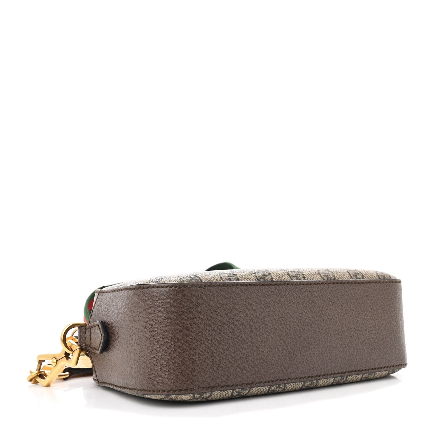 GG Supreme Monogram Web Neo Vintage Shoulder Bag Beige New Acero Crop