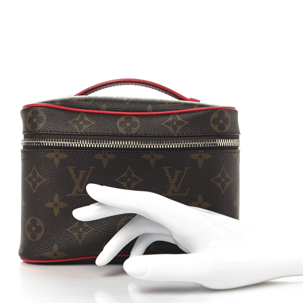 Monogram Macassar Nice Mini Rouge