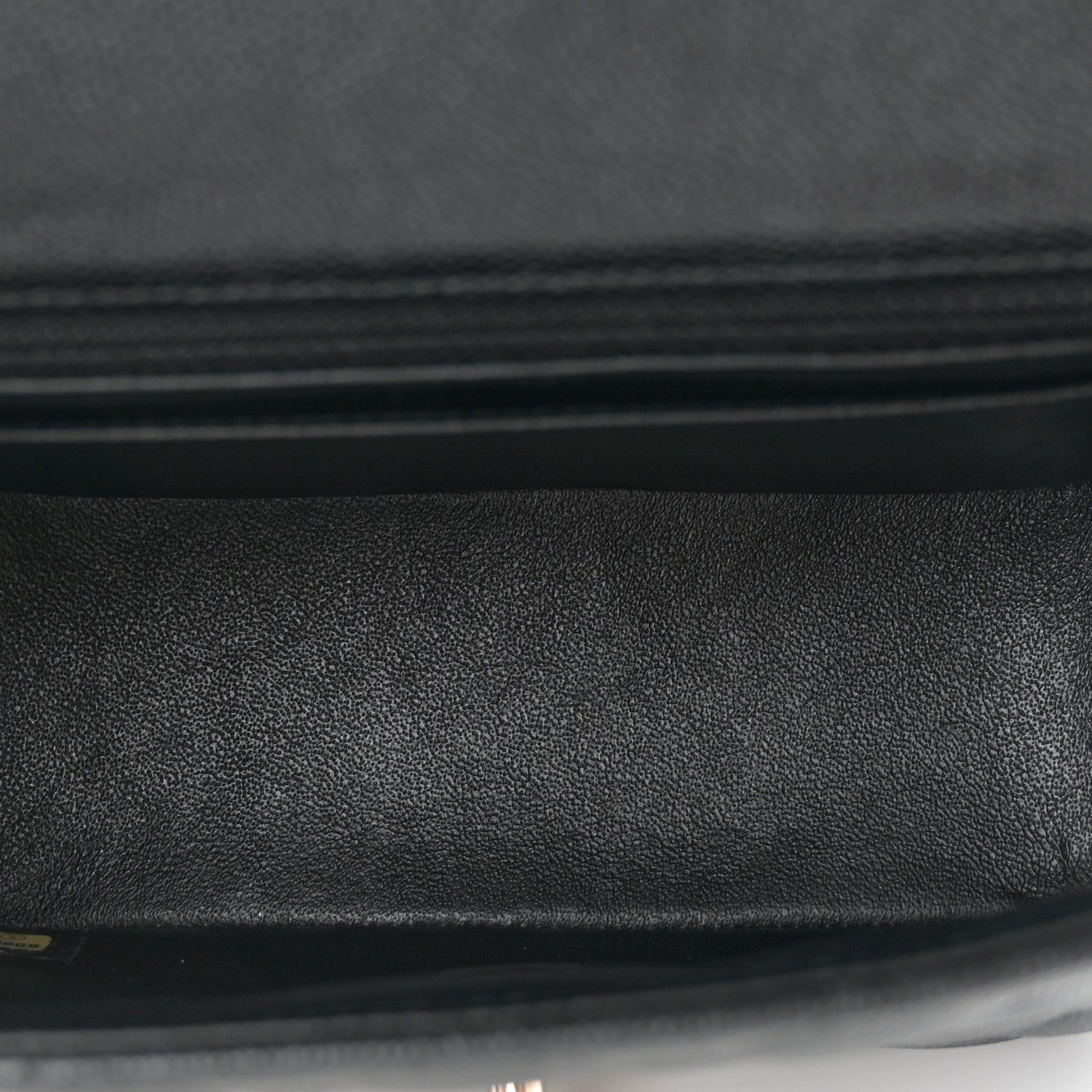 Caviar Quilted Mini Square Flap Black