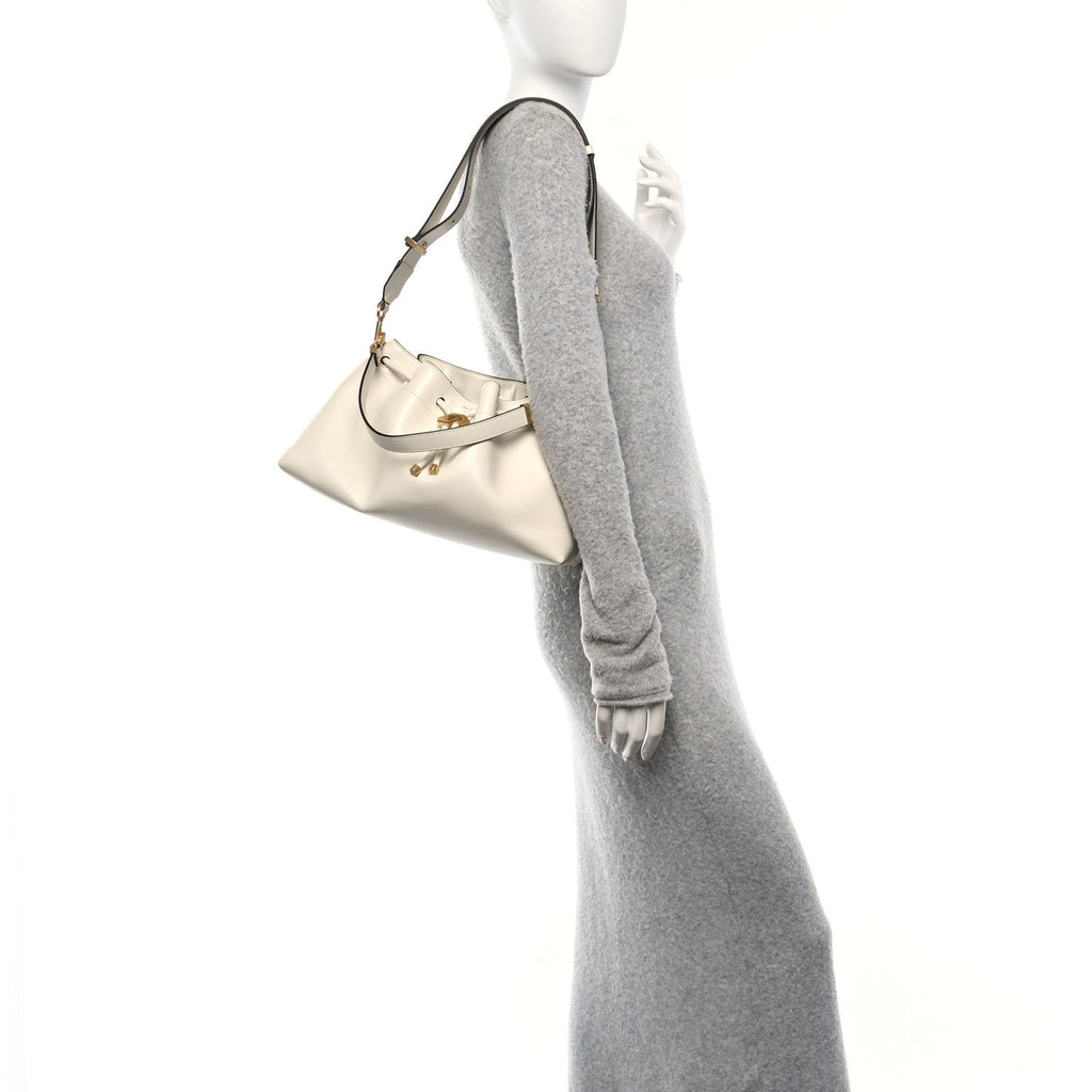 Calfskin Bon Bon East West Bucket Bag Latte