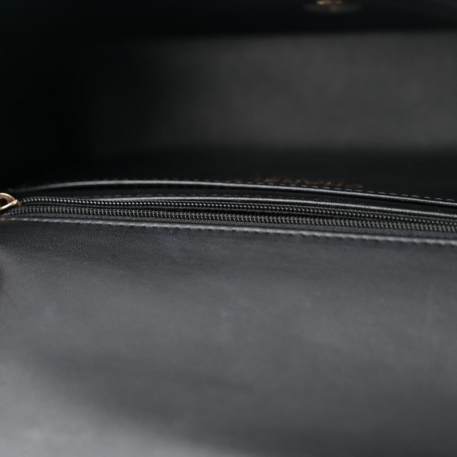 Lambskin Quilted Resin CC Flap Bag Black White