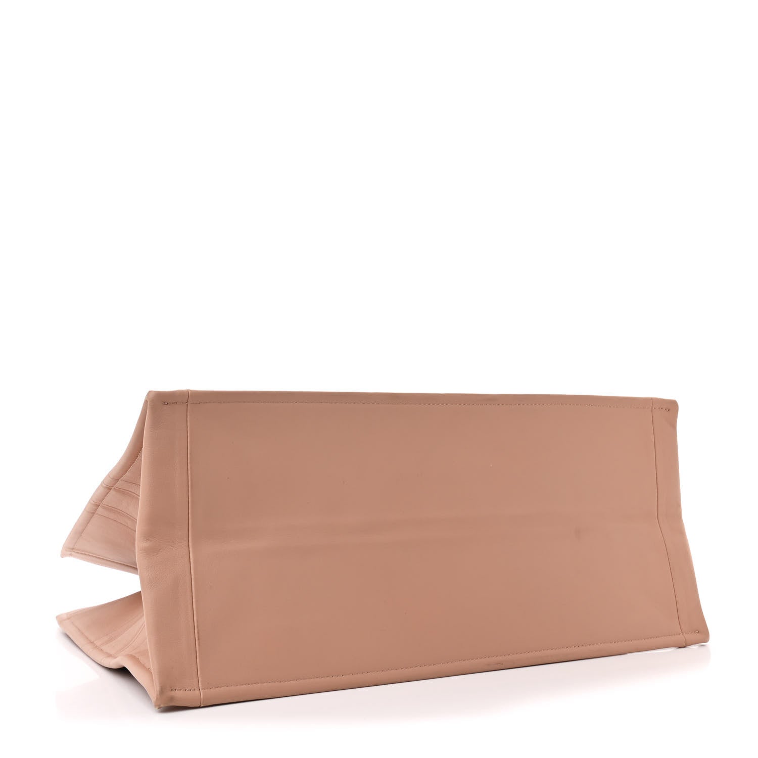 Calfskin Embossed Large Book Tote Rose de Vents