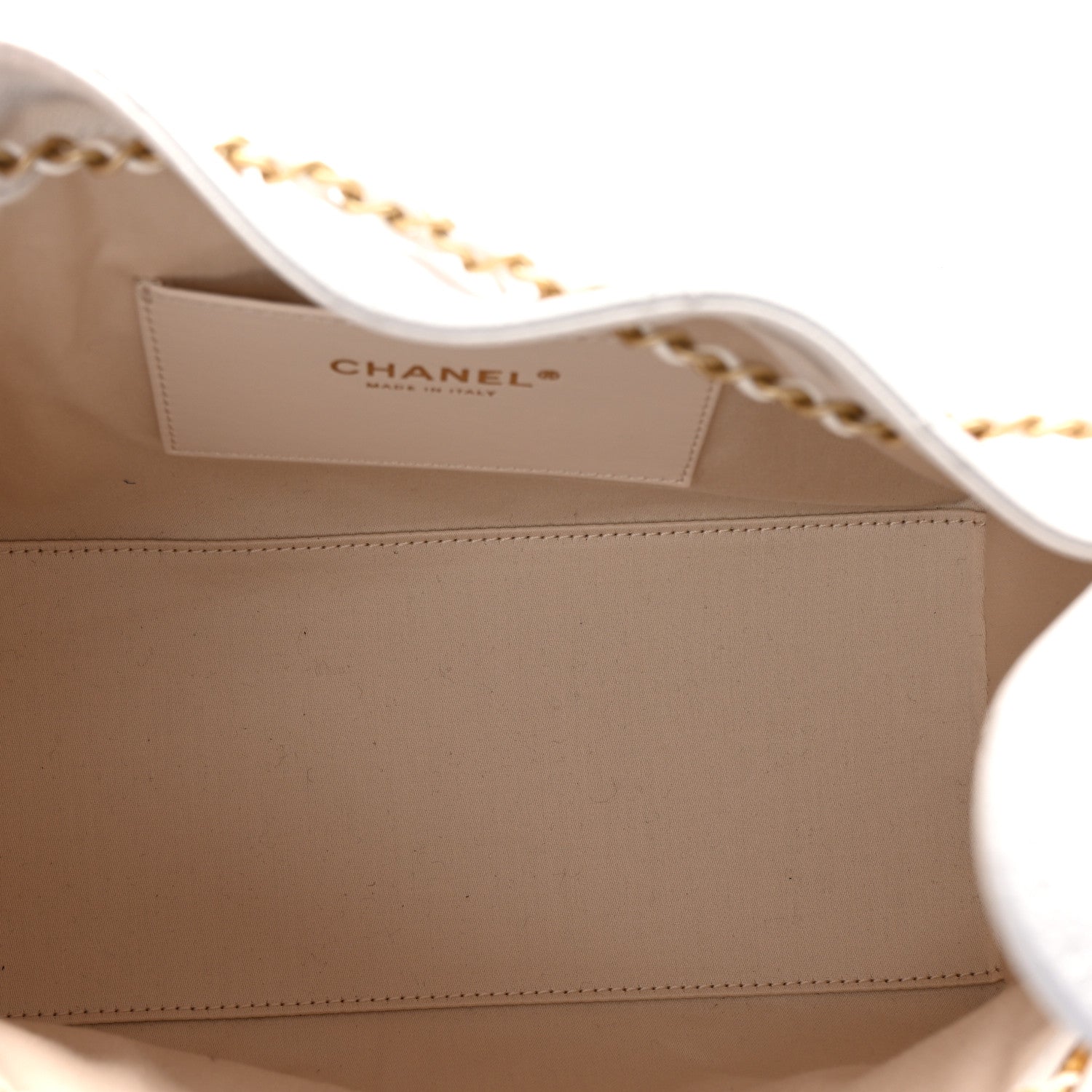 Caviar Quilted Small Chanel 25 Handbag White