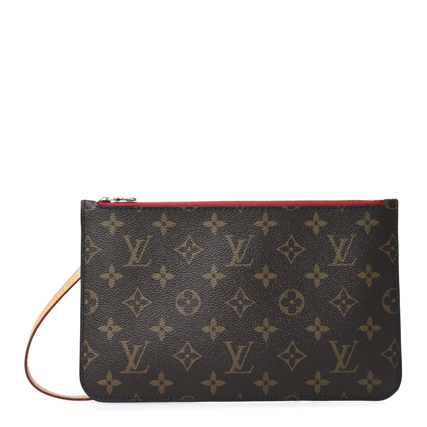 Monogram Neverfull MM GM Pochette Cherry