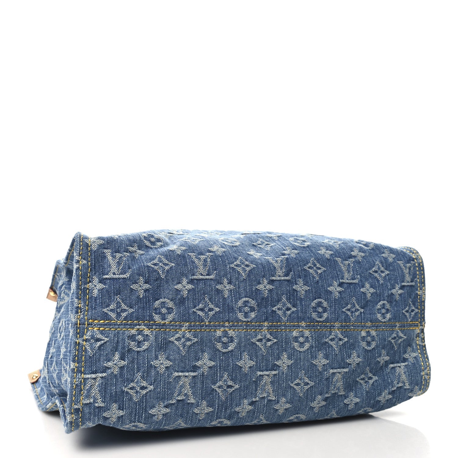 Monogram Denim Onthego MM Blue
