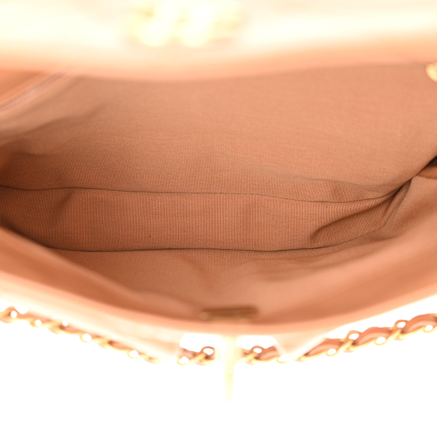 Shiny Calfskin Quilted Supple Twins Small Hobo Bag Brown