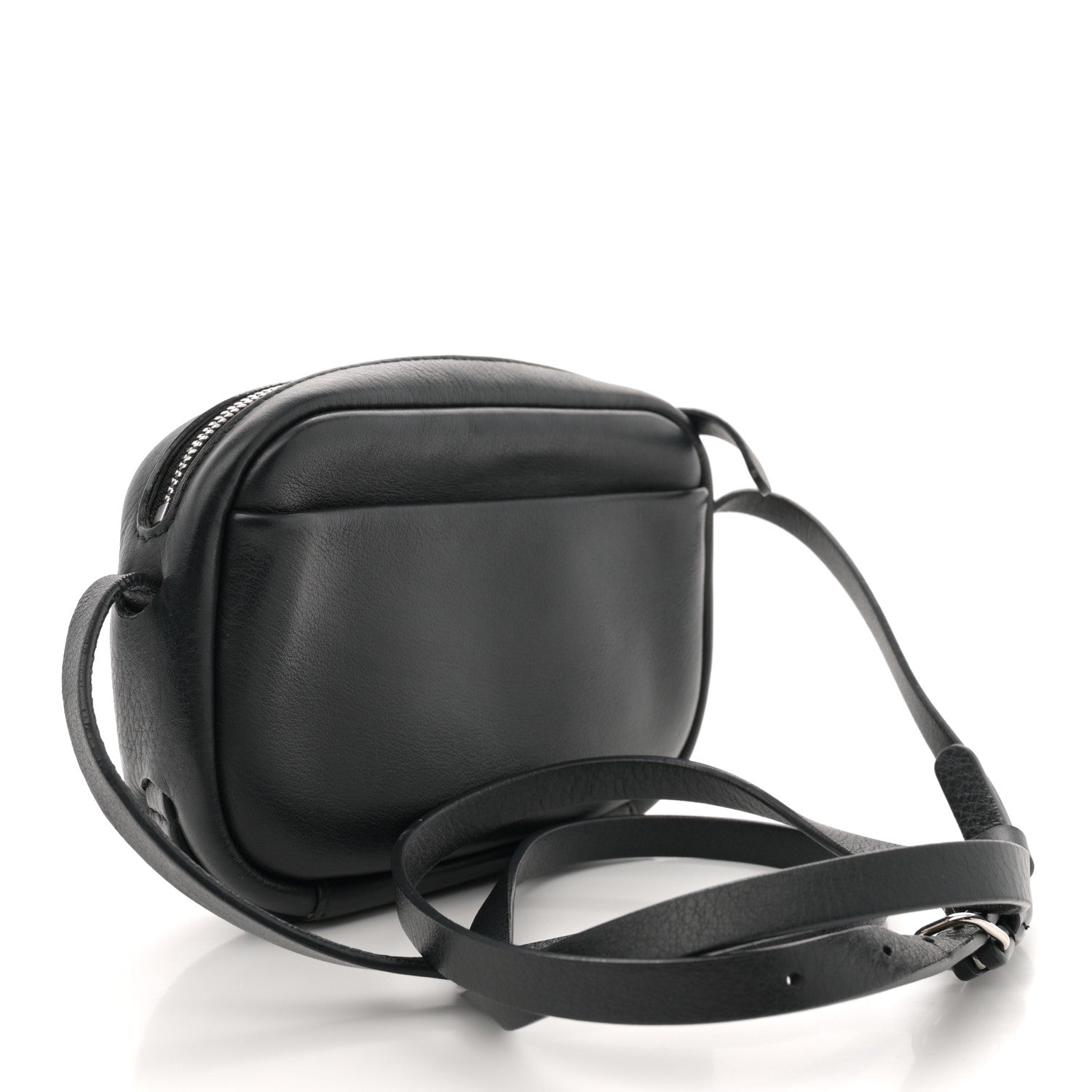 Calfskin Logo XS Everyday Camera Bag Black