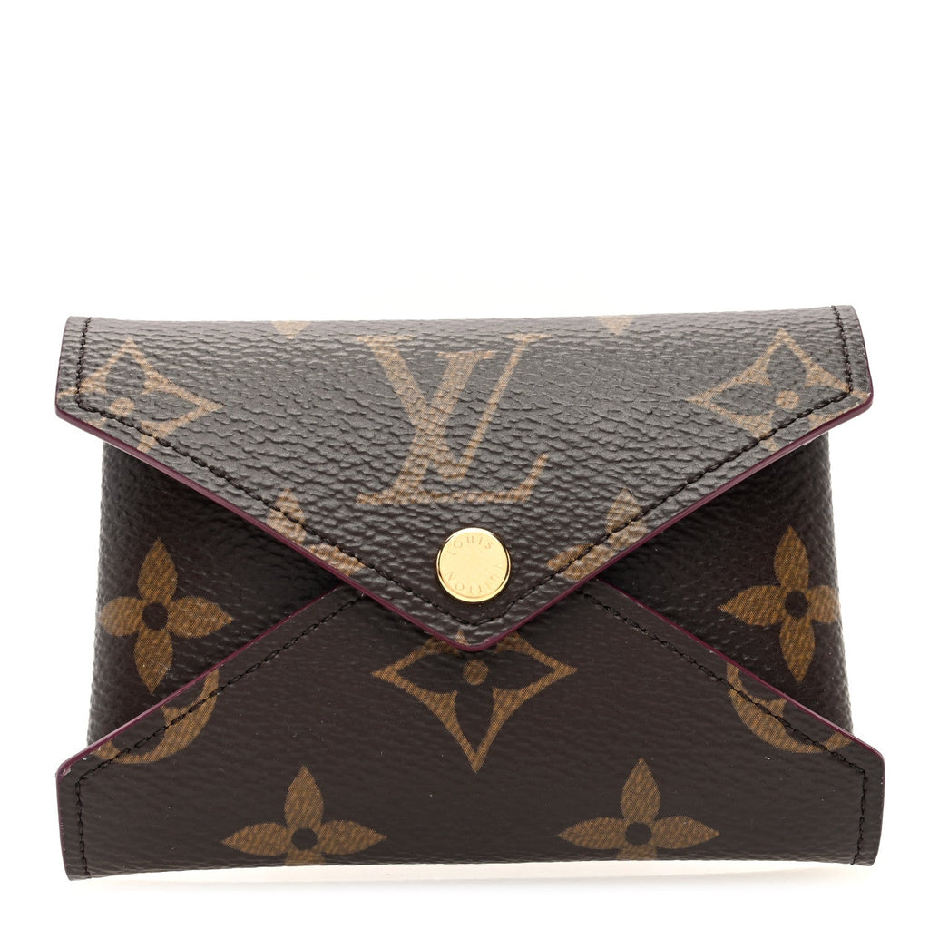 Monogram Small Kirigami Pochette Insert Fuchsia