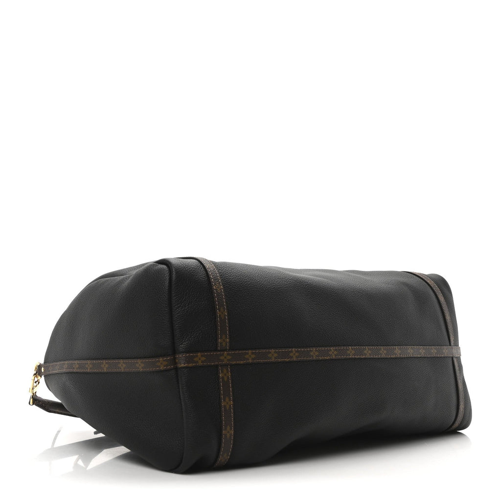 Grained Calfskin Monogram Express Travel Black