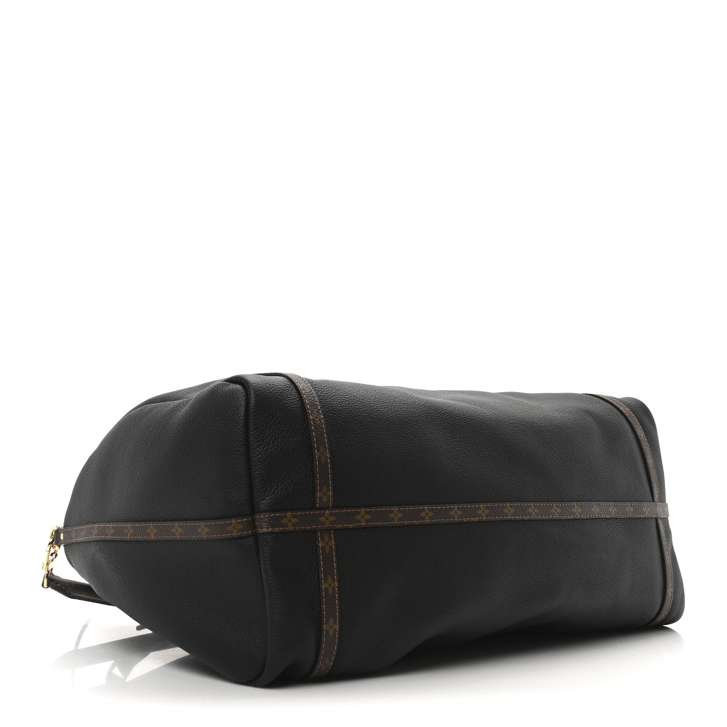 Grained Calfskin Monogram Express Travel Black