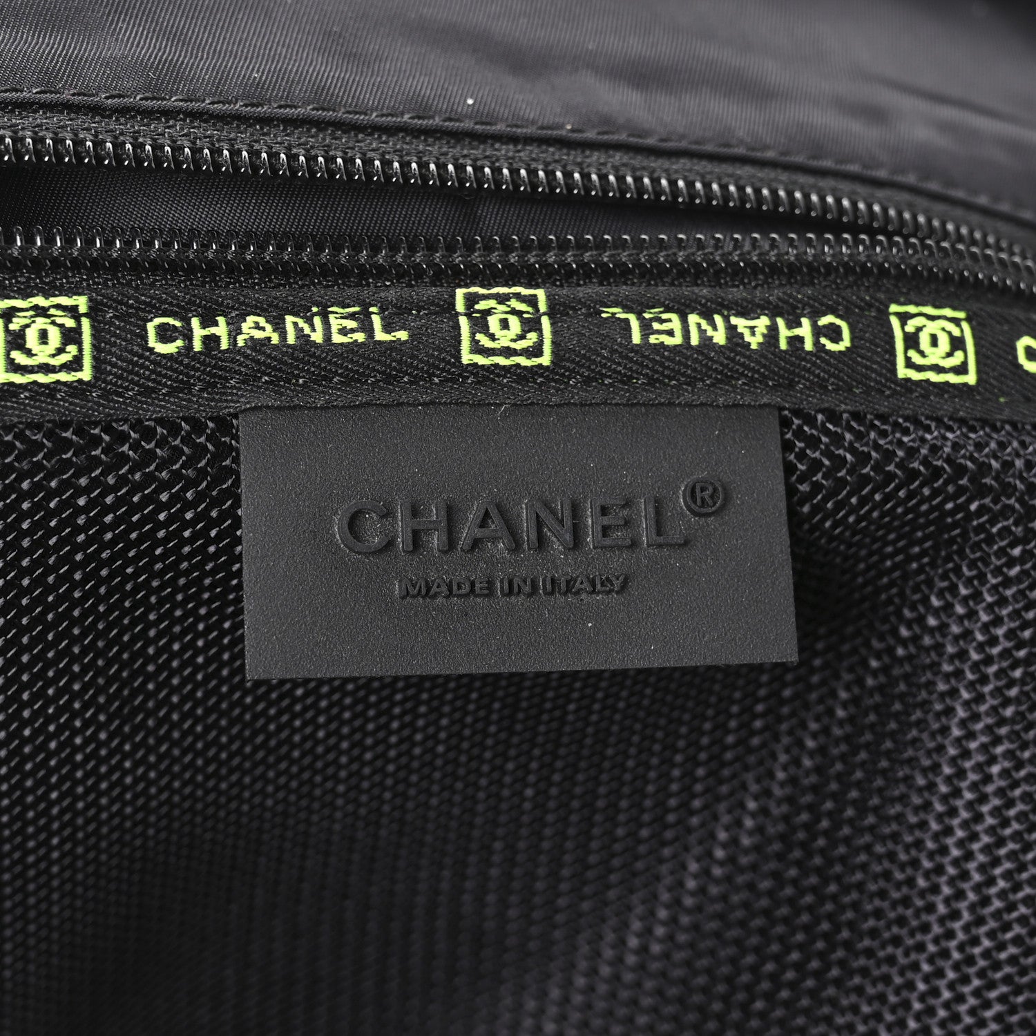 Nylon Sports Backpack Black