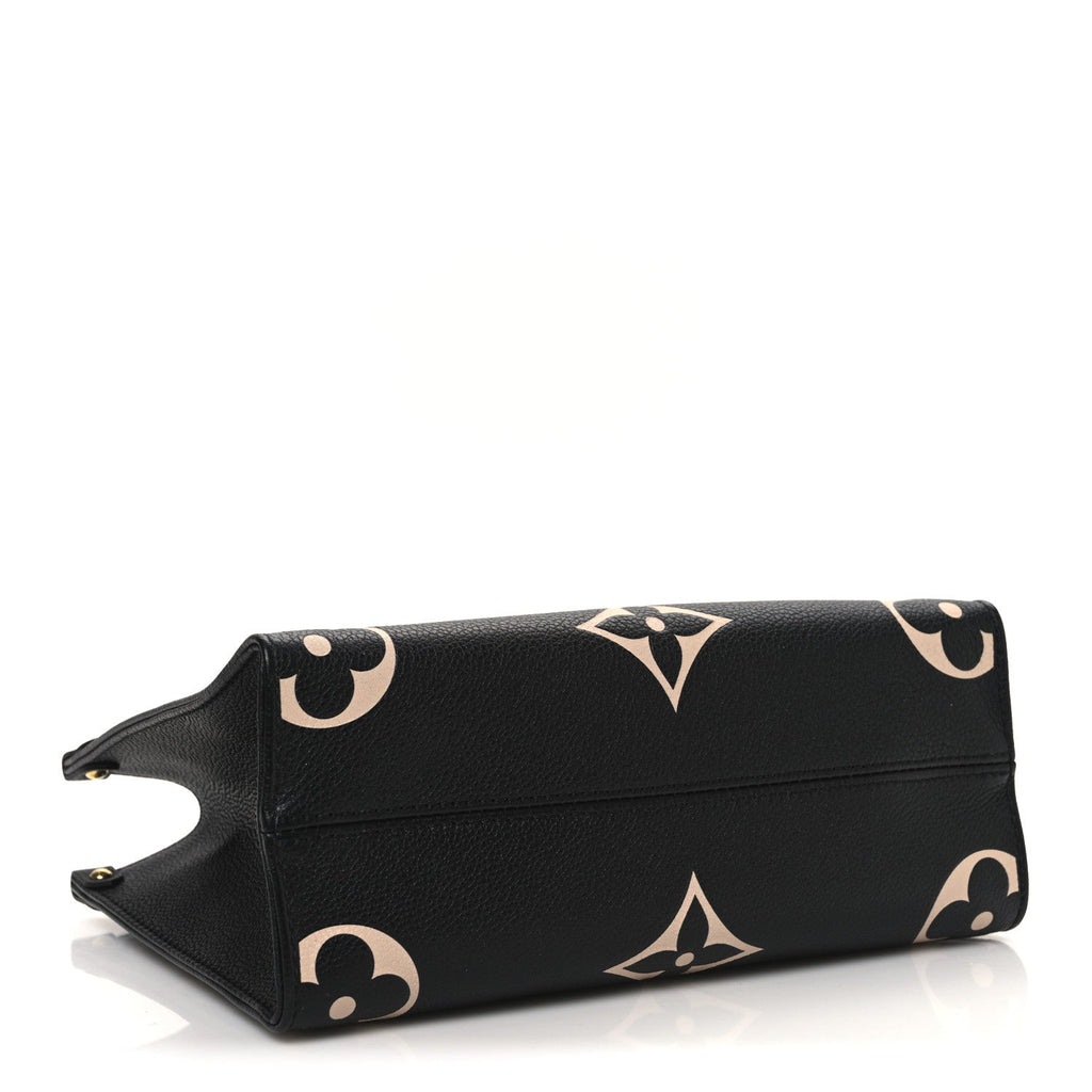 Empreinte Monogram Giant Onthego PM Black Beige