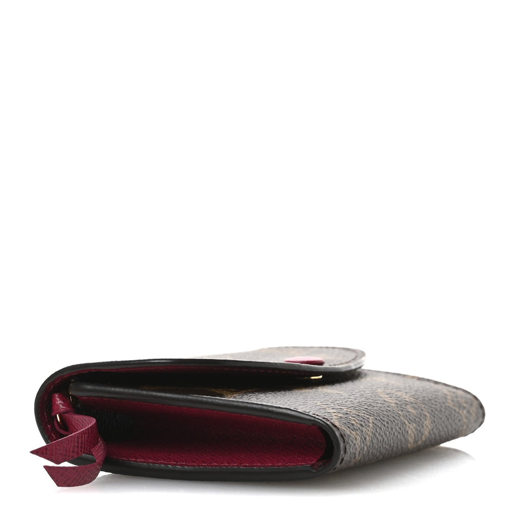 Monogram Rosalie Coin Purse Fuchsia