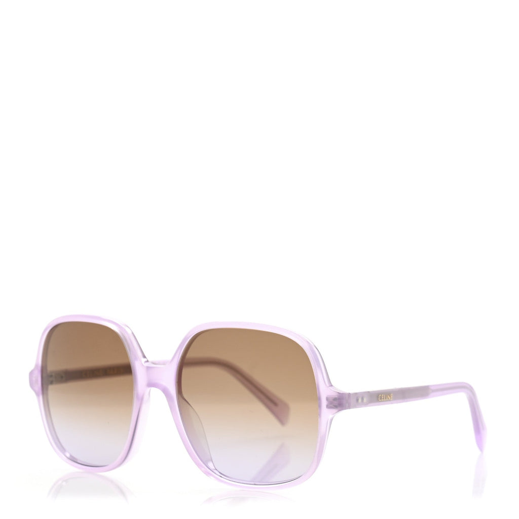 Acetate Square Sunglasses CL40244U Purple