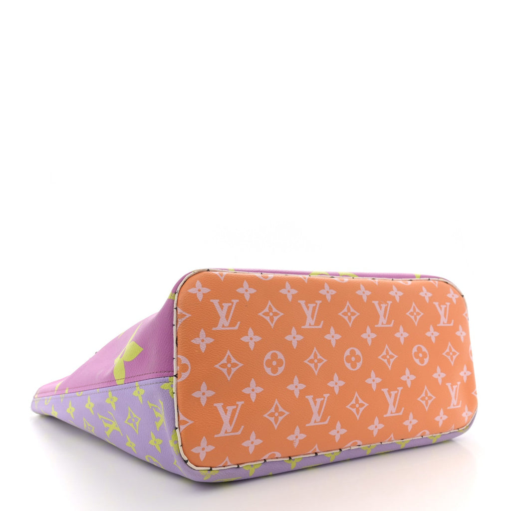 Monogram Giant Neverfull MM Pink Lilac