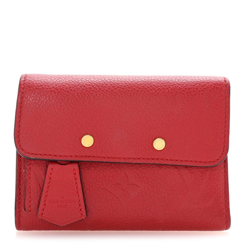 Empreinte Pont-Neuf Compact Wallet Cherry