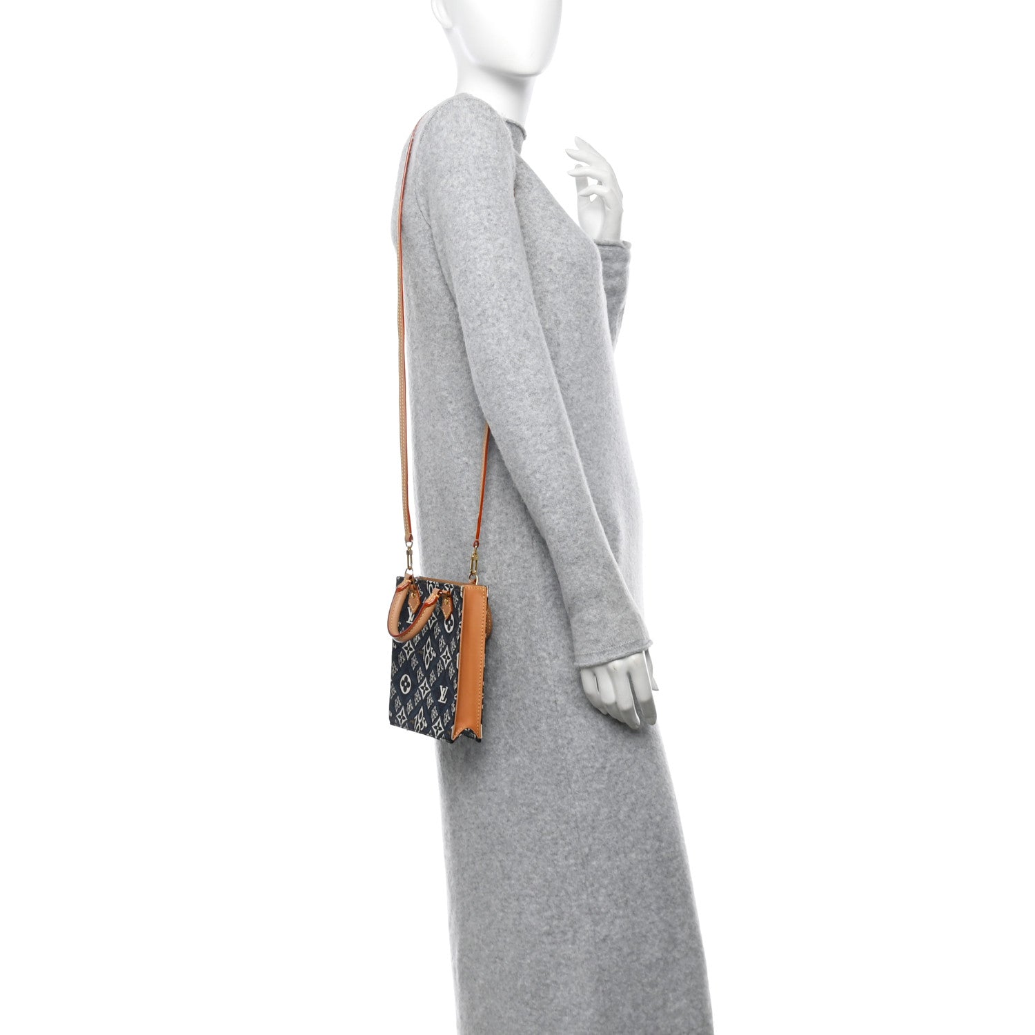 Jacquard Since 1854 Petit Sac Plat Blue