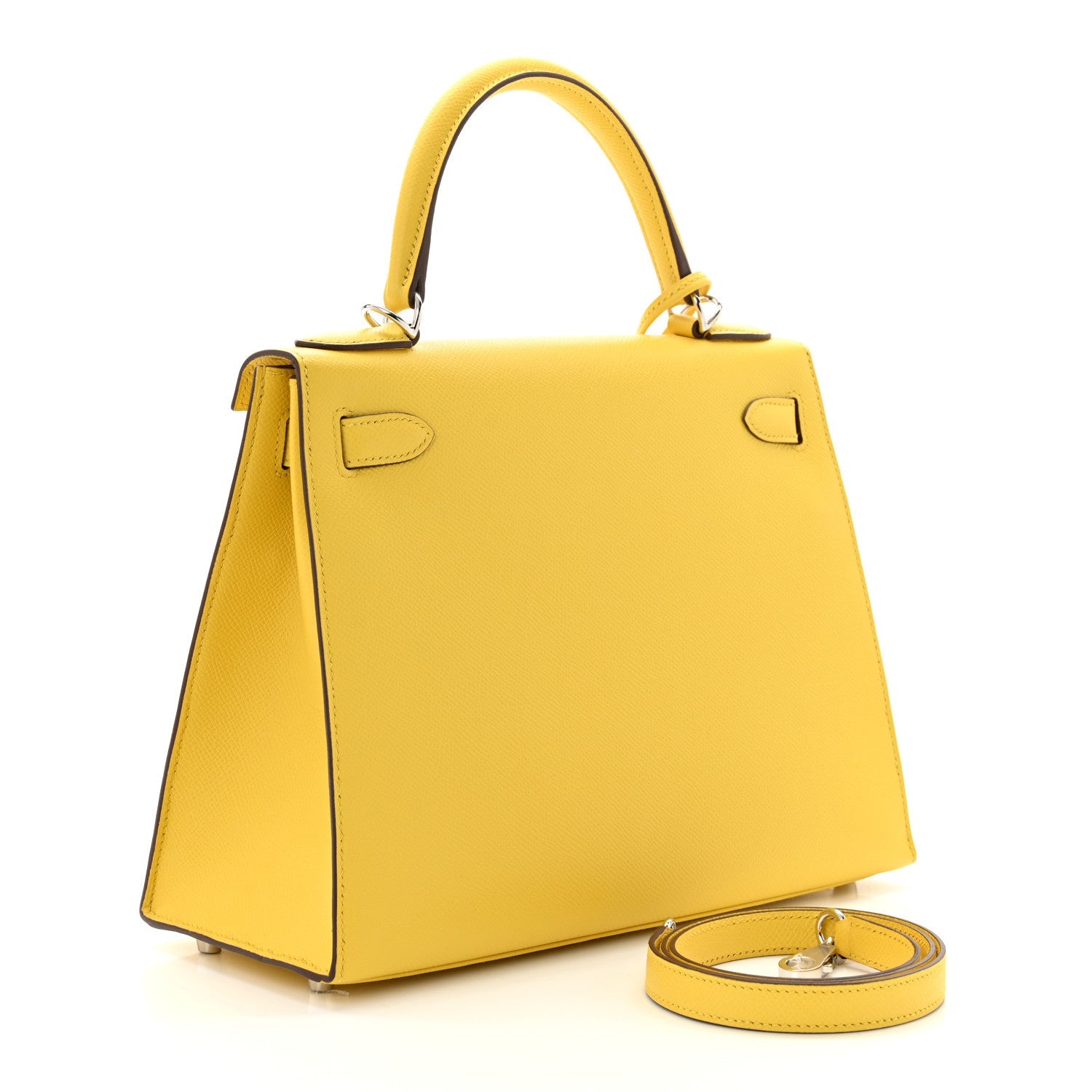 Epsom Kelly Sellier 28 Jaune De Naples