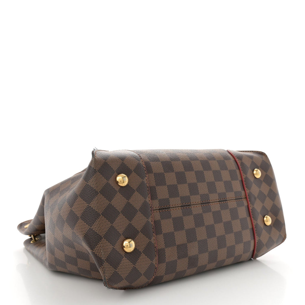 Damier Ebene Caissa Hobo Cherry