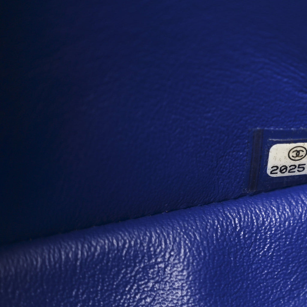 Patent Caviar Quilted 2.55 Reissue 226 Flap Navy Blue
