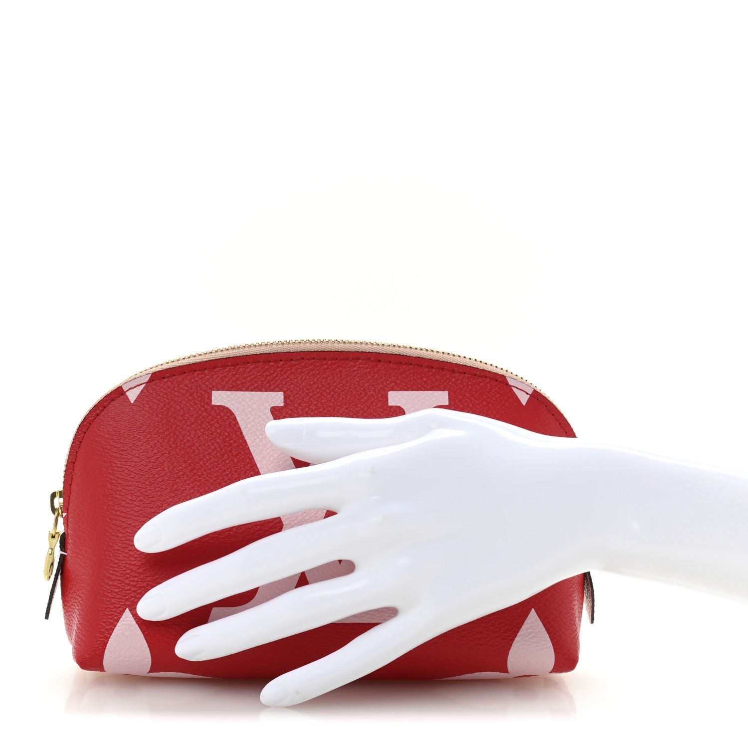 Monogram Giant Cosmetic Pouch Rouge