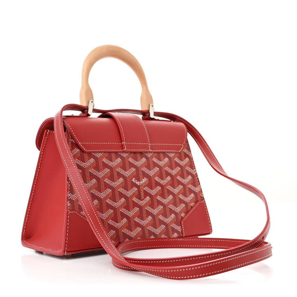 Goyardine Structure Mini Saigon Red