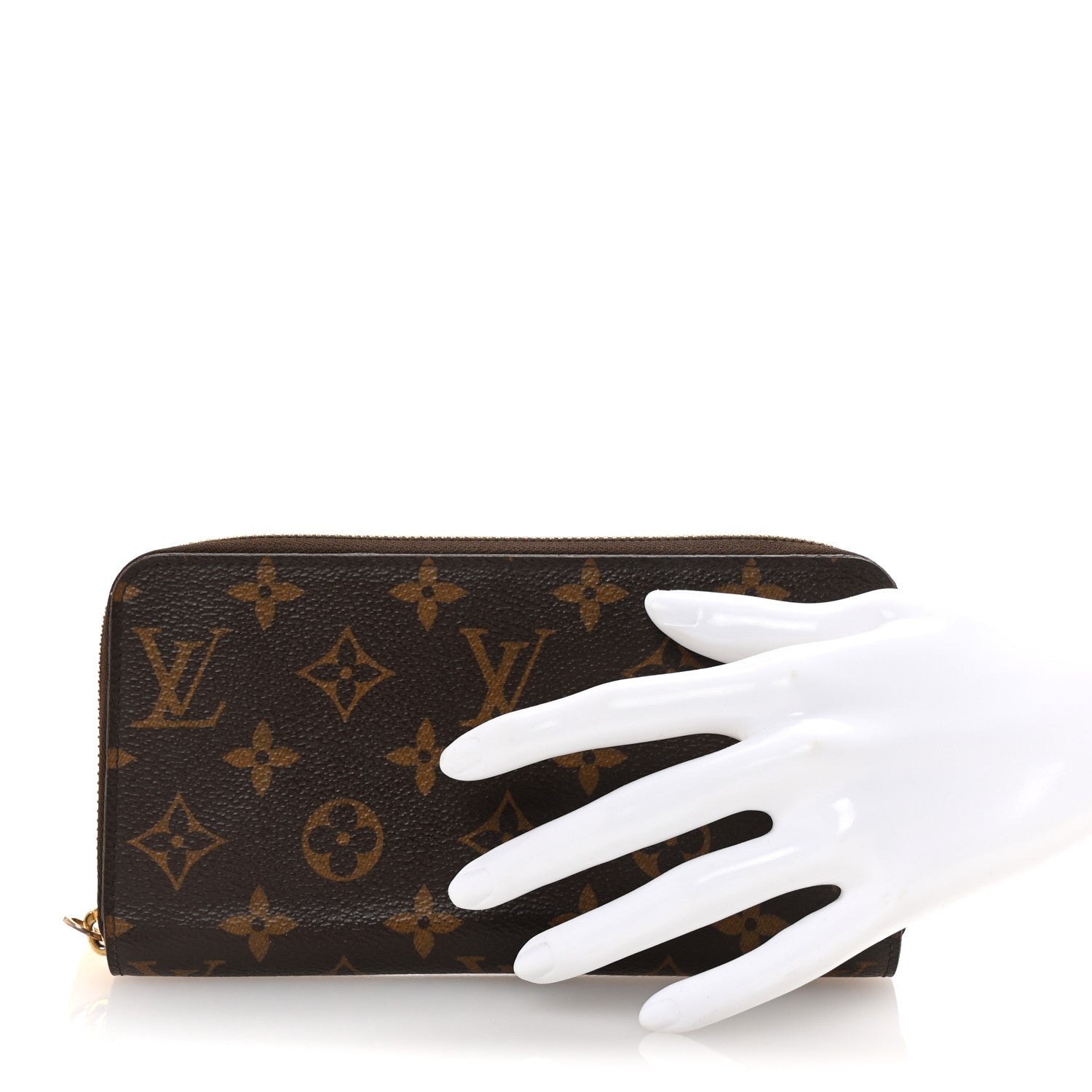 Monogram Zippy Wallet Coquelicot