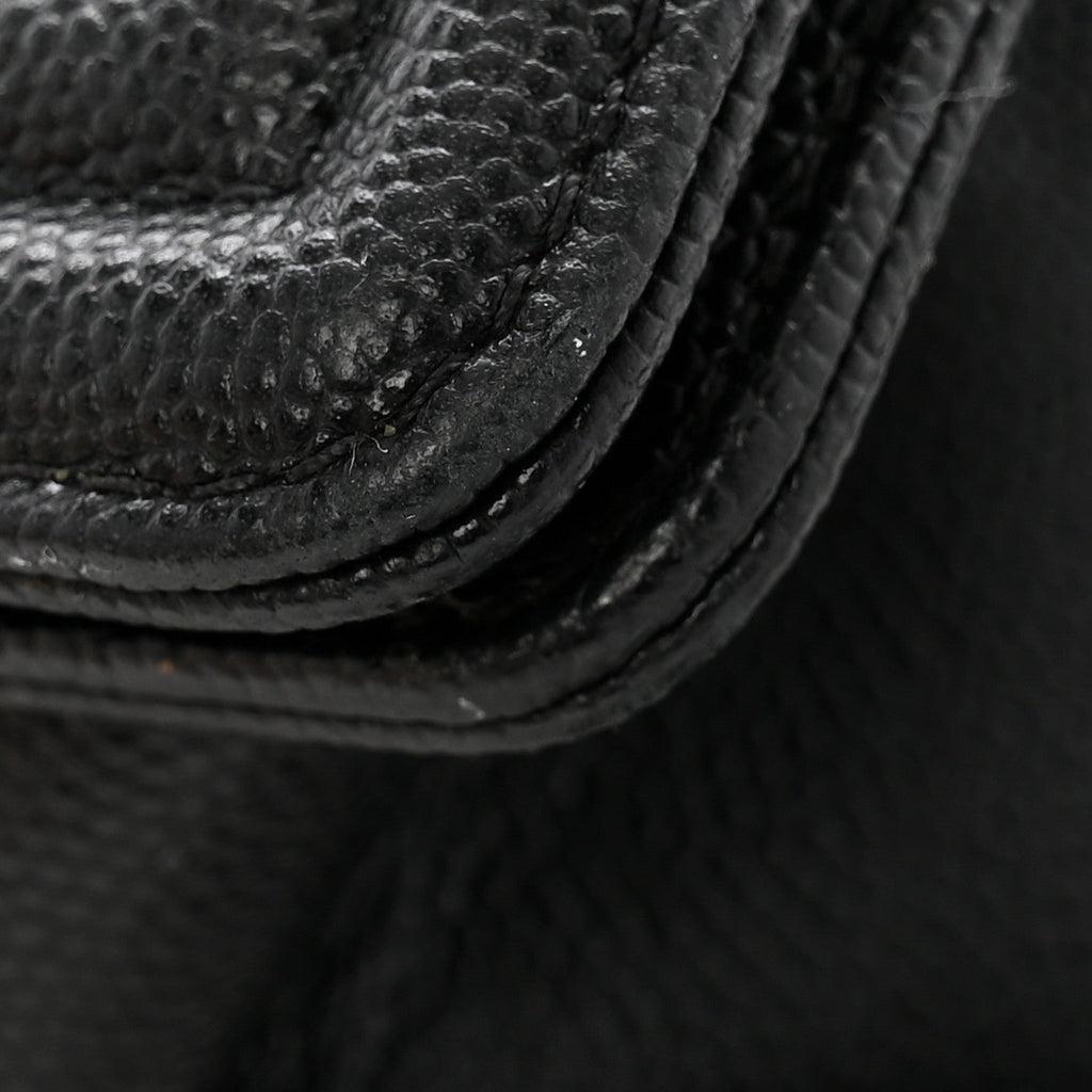 Caviar Quilted Medium Boy Flap Black