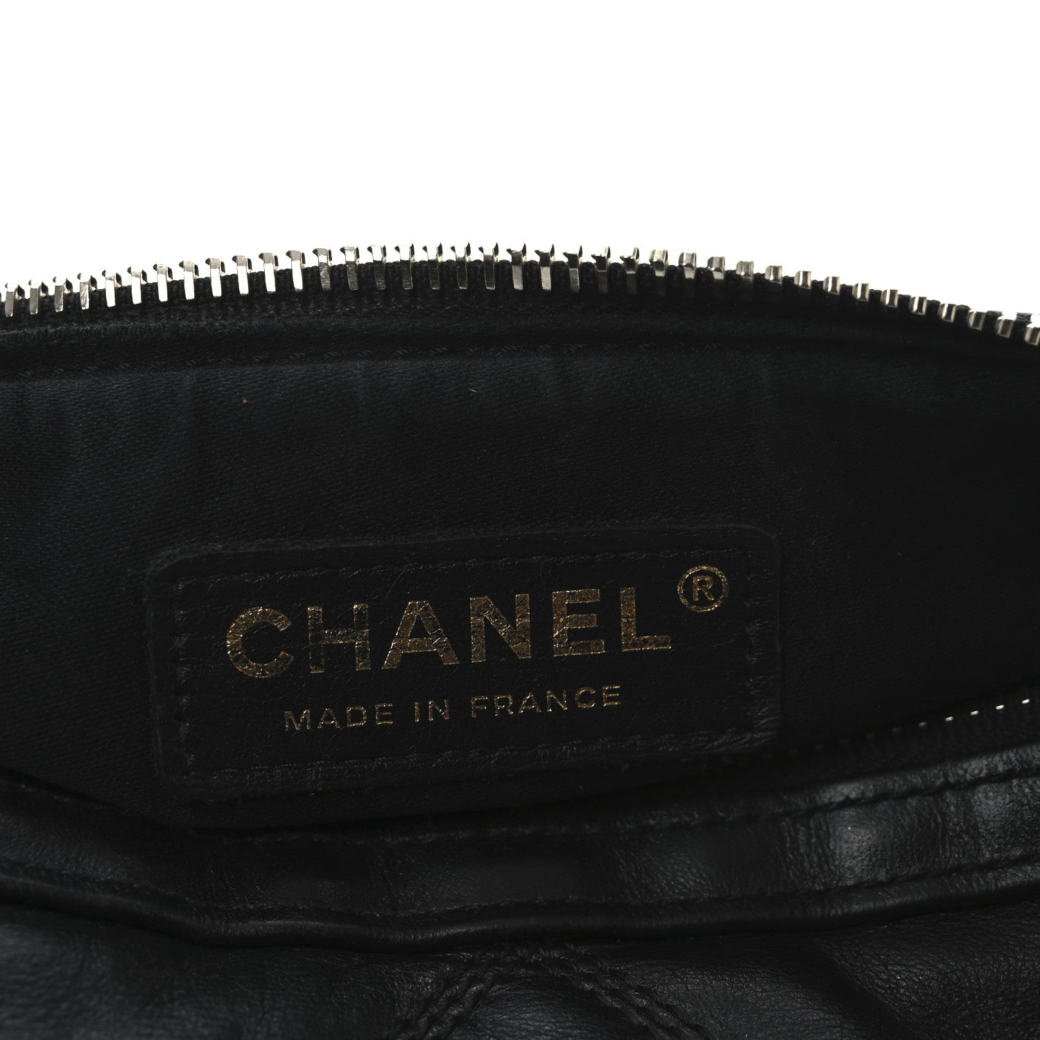 Lambskin Quilted  Bowling Bag Black